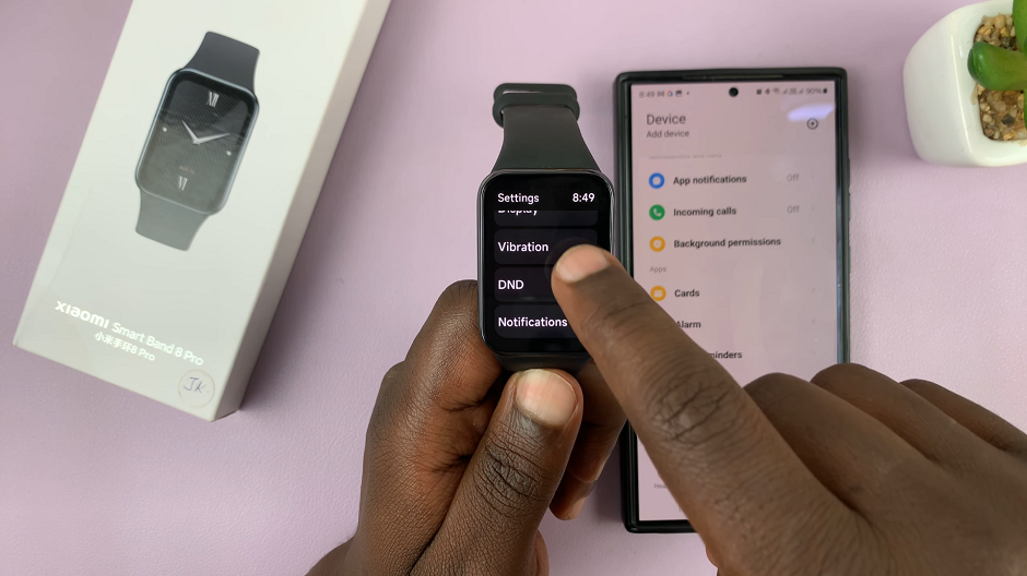 How To Change Vibration Intensity On Xiaomi Smart Band 8 Pro