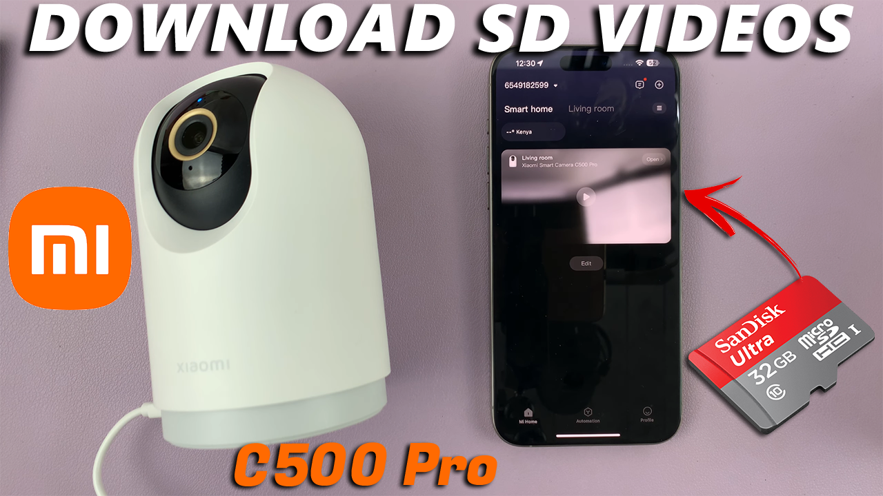 Click to Watch Video: How To Find & Download SD Card Videos To Phone From Xiaomi Smart Camera C500 Pro