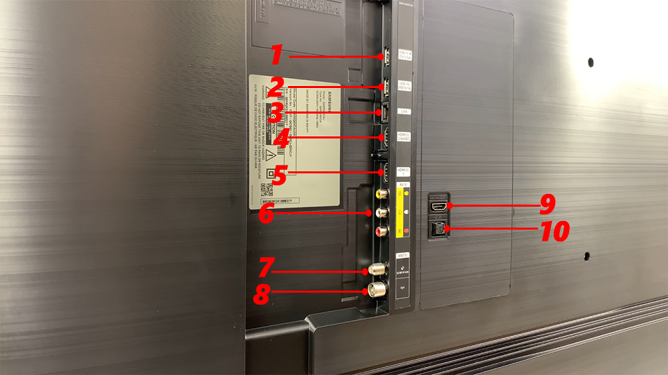 Samsung Q60C Smart TV: All The Ports Explained!