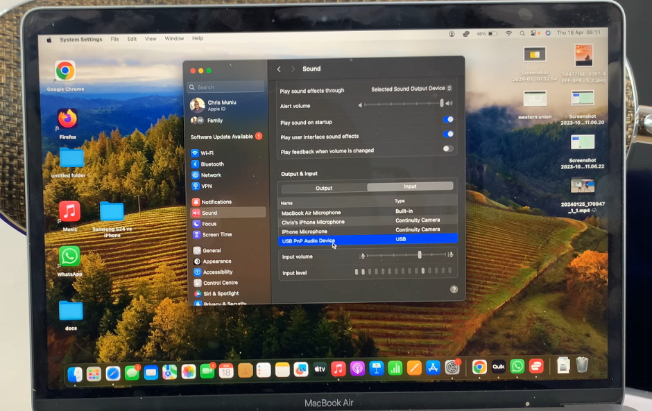 Connect USB Microphone To Mac/MacBook