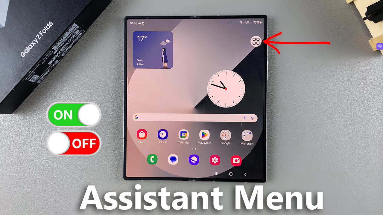 How To Enable Assistant Menu On Samsung Galaxy Z Fold 6