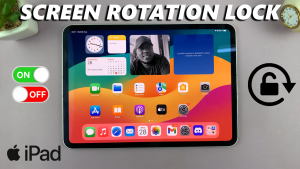 How To Turn ON & OFF Screen Rotation Lock On iPad