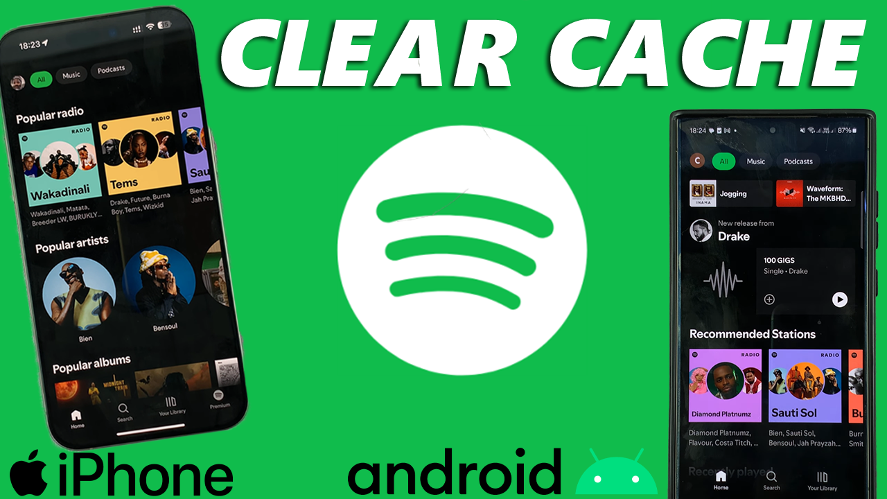How To Clear Spotify Cache (iPhone & Android)