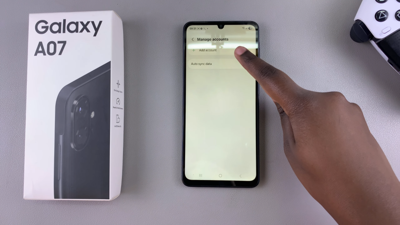 How To Add Google Account To Galaxy A07