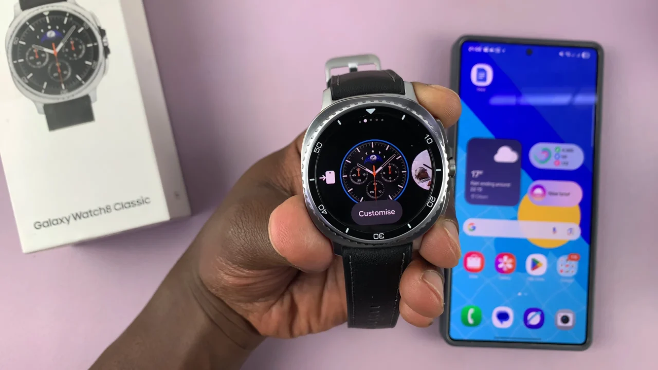 How To Customize a Watch Face On Galaxy Watch 8 / 8 Classic