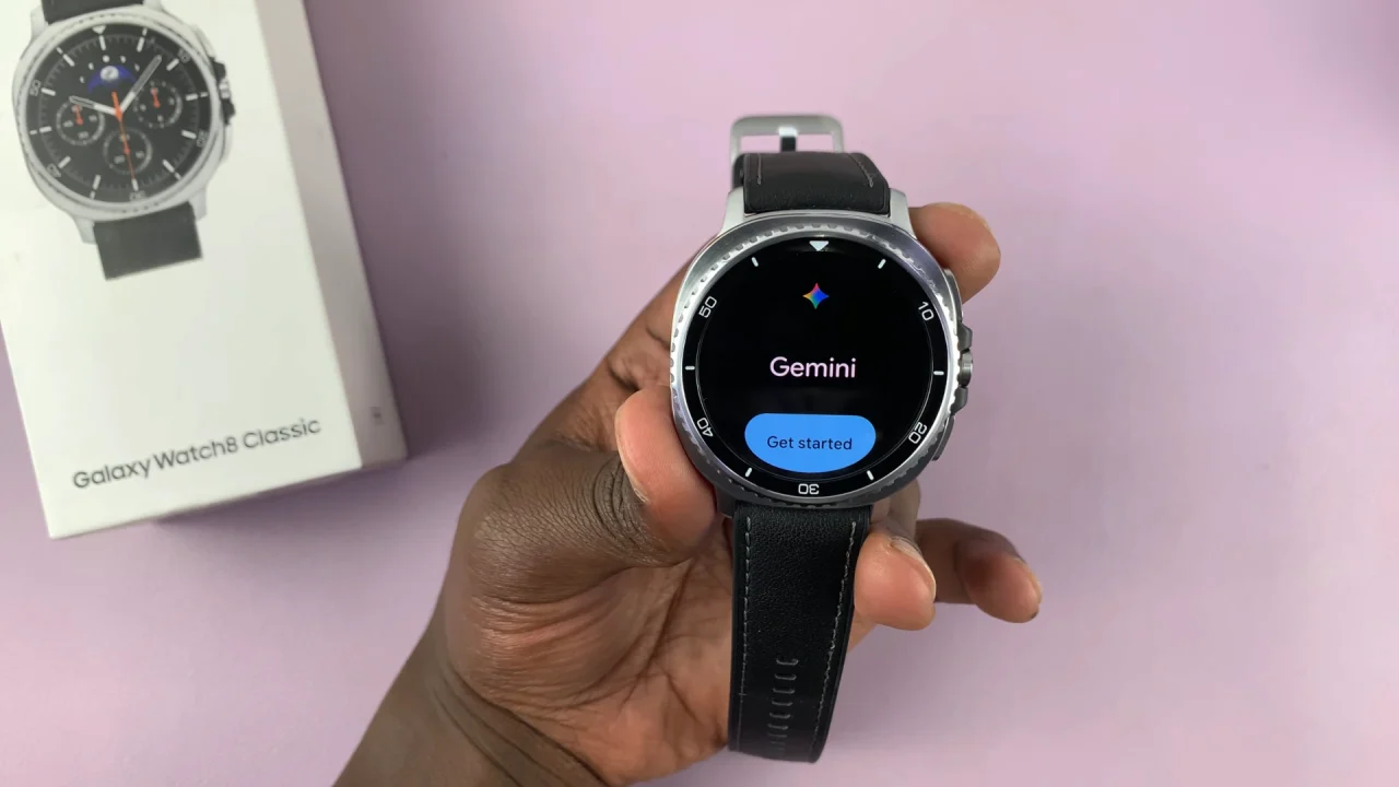 Set Up Gemini On Samsung Galaxy Watch 8 / 8 Classic