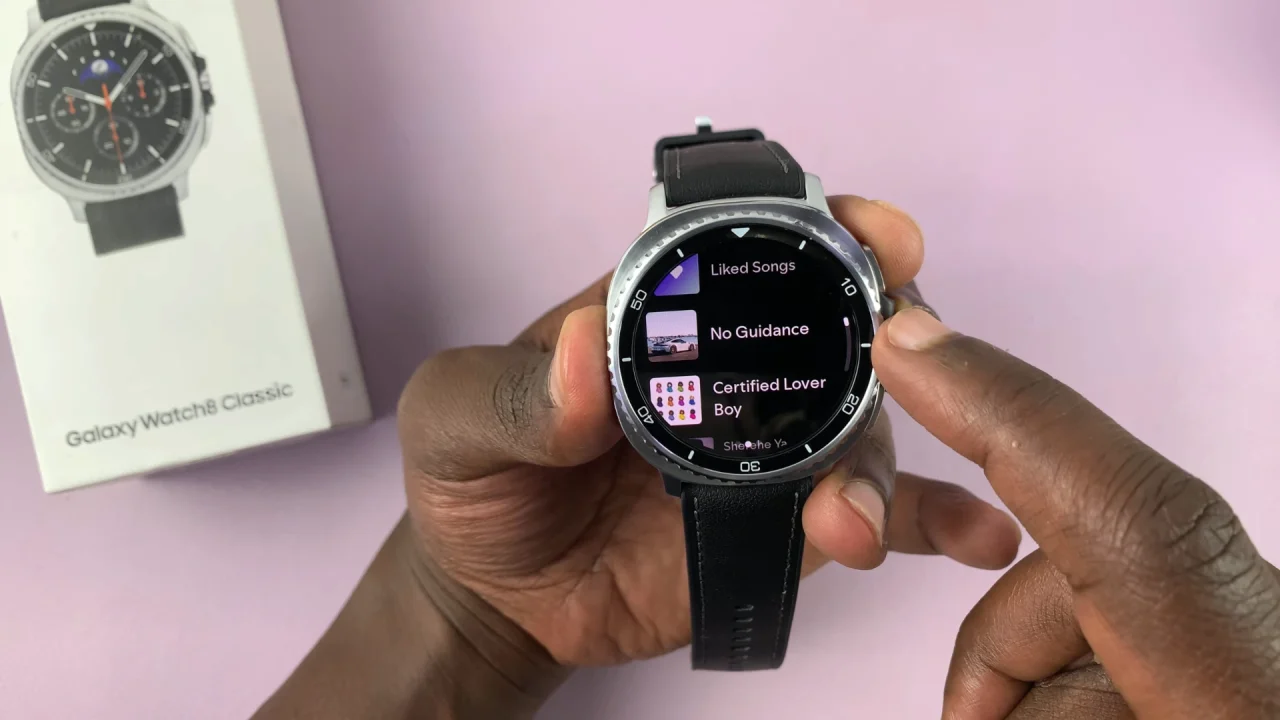 Spotify Playlists On Samsung Galaxy Watch 8 / 8 Classic