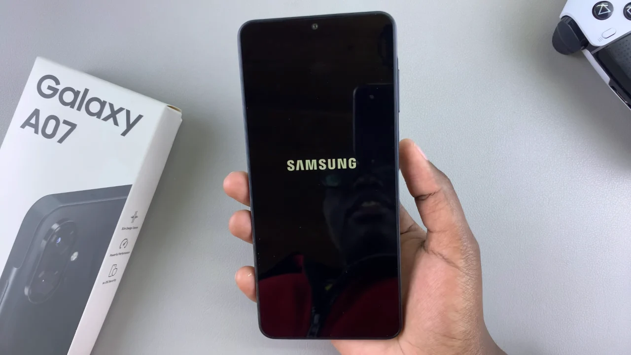 How To Power On Samsung galaxy A07