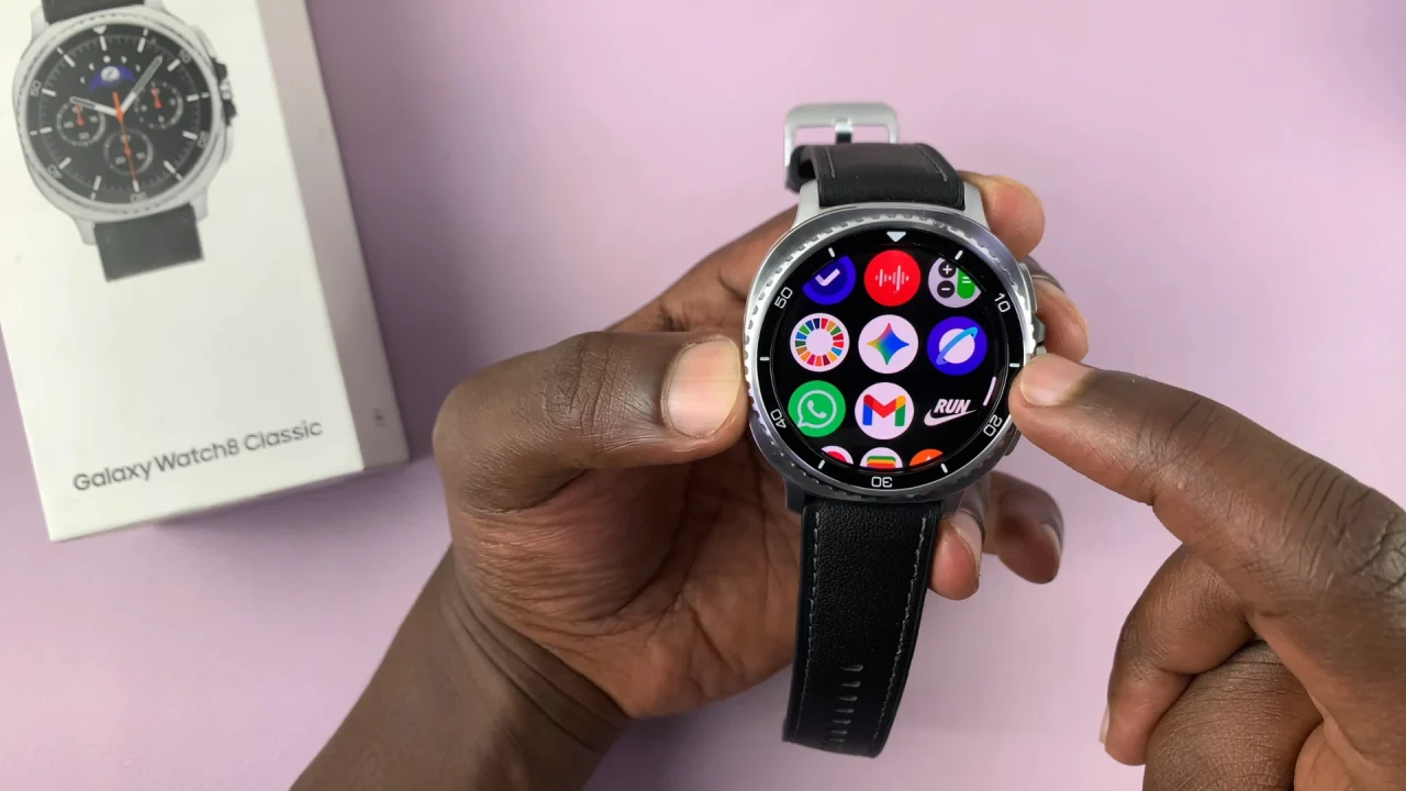 Samsung Internet Browser On Galaxy Watch 8