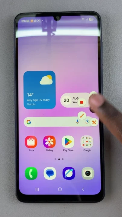 Record Screen On Galaxy A07