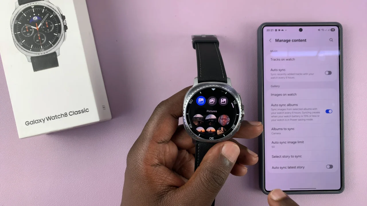 How To See Your Phone's Photos From Your Galaxy Watch 8 / 8 Classic