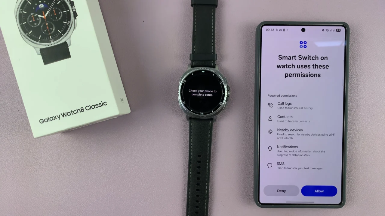 How To Restore Galaxy Watch 8 / 8 Classic From Back Up