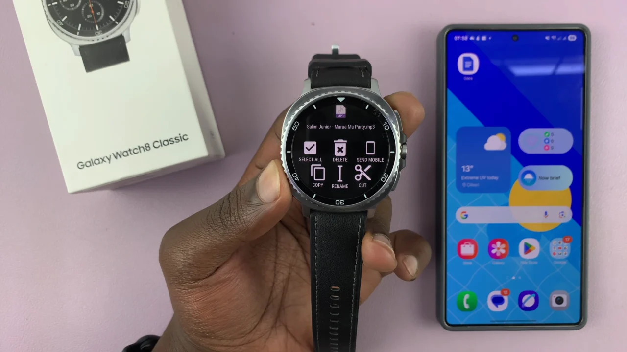 How To Set ANY Song as Ringtone On Galaxy Watch 8 / 8 Classic