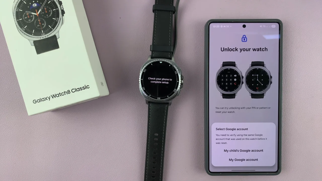 FIX 'Forgotten PIN / Pattern' On Galaxy Watch 8 / 8 Classic