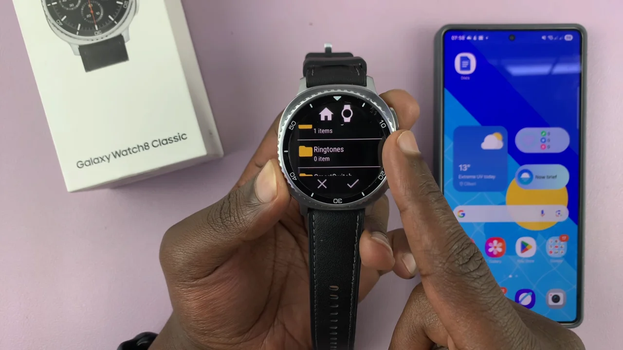 Ringtones Folder On Galaxy Watch 8