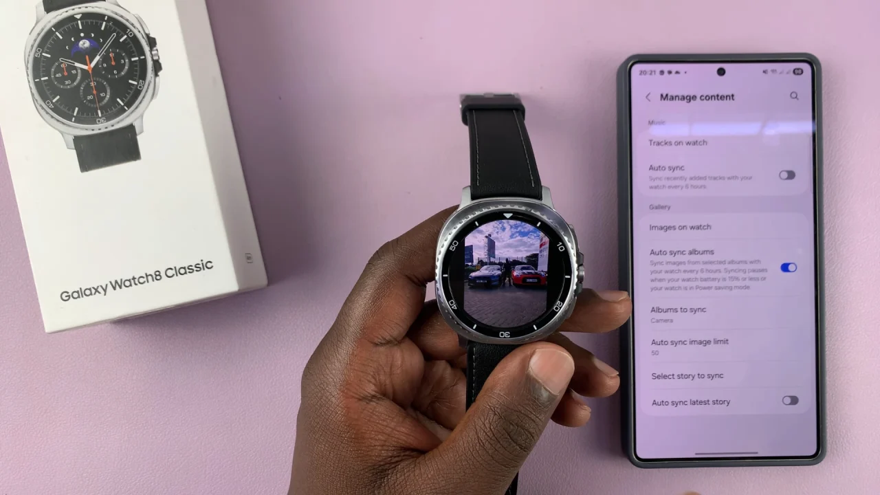 See Your Phone's Photos From Your Galaxy Watch 8 / 8 Classic