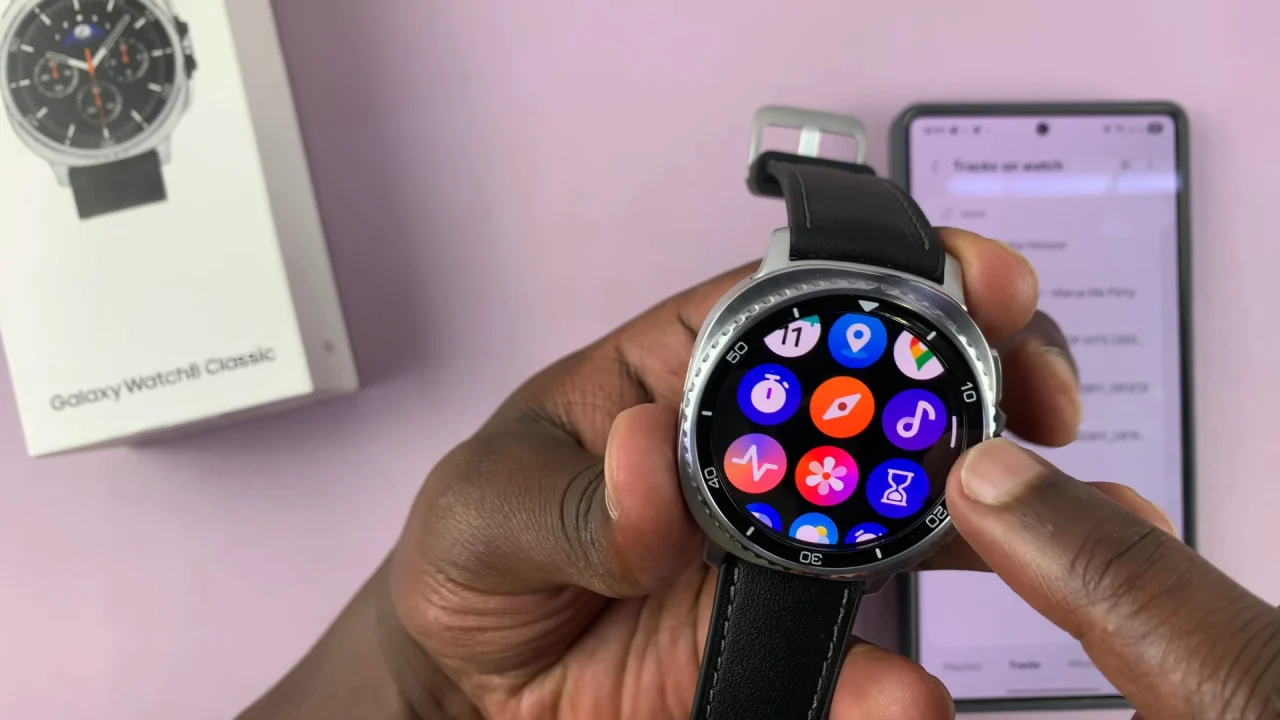 Music App On Galaxy Watch 8