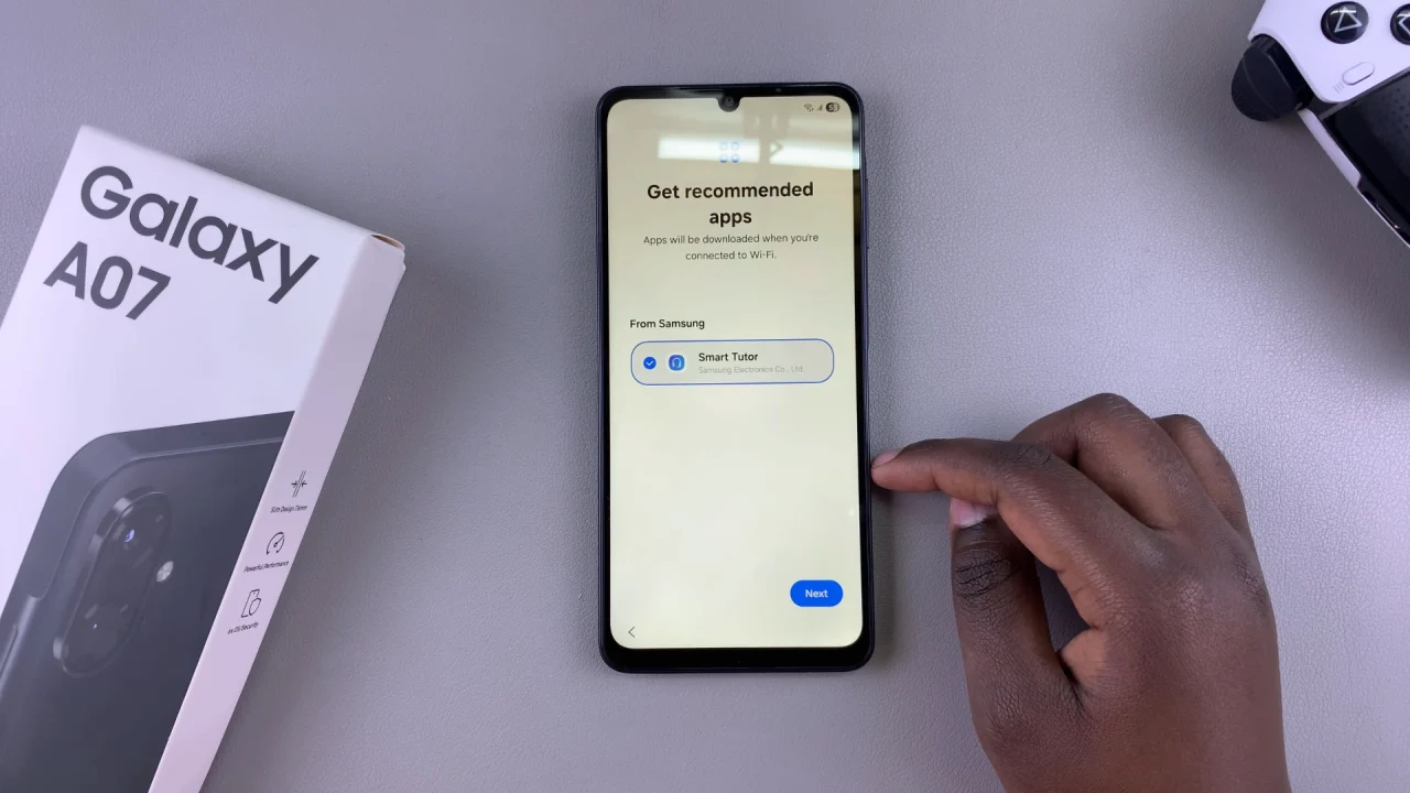 Recommended Apps on Galaxy A07