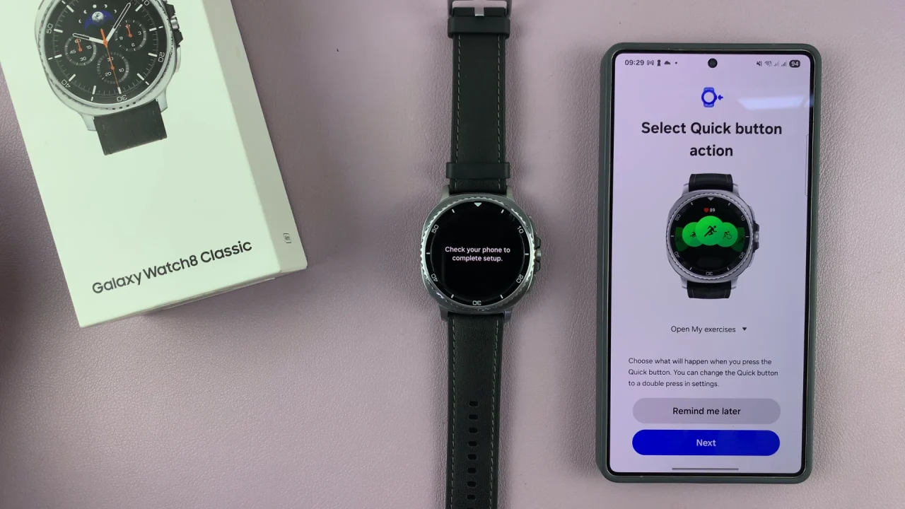 How To Set Up Galaxy Watch 8 / 8 Classic
