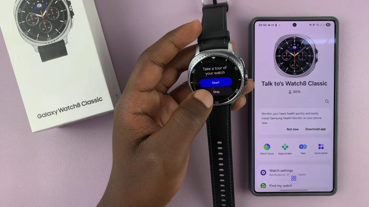How To Restore From Back Up On Galaxy Watch 8 / 8 Classic 