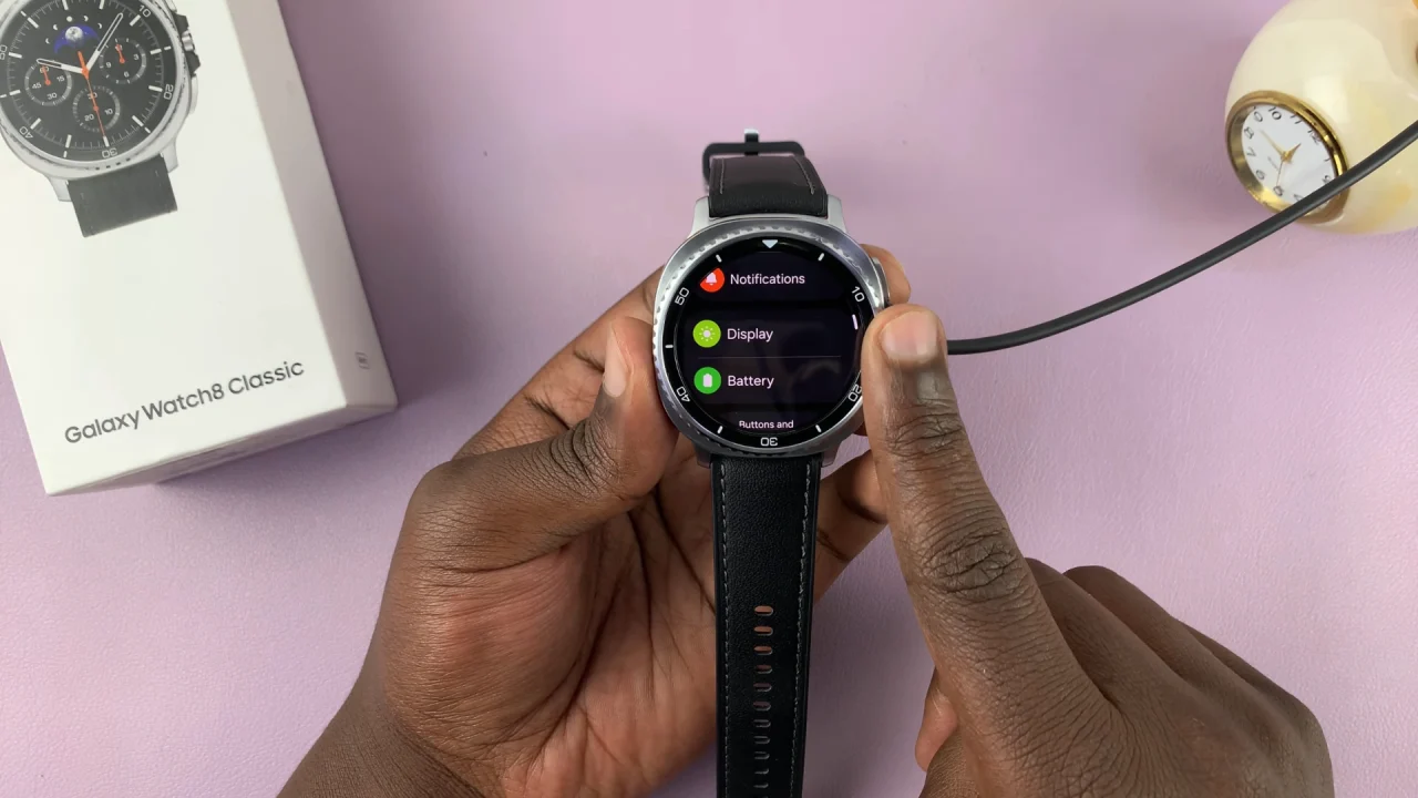 Battery Settings On Galaxy Watch 8 / 8 Classic
