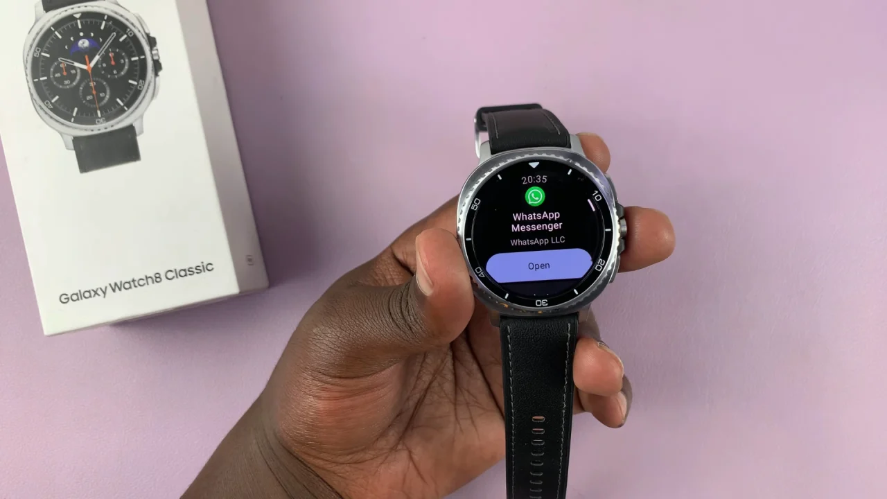 How To Install WhatsApp On Galaxy Watch 8 / 8 Classic
