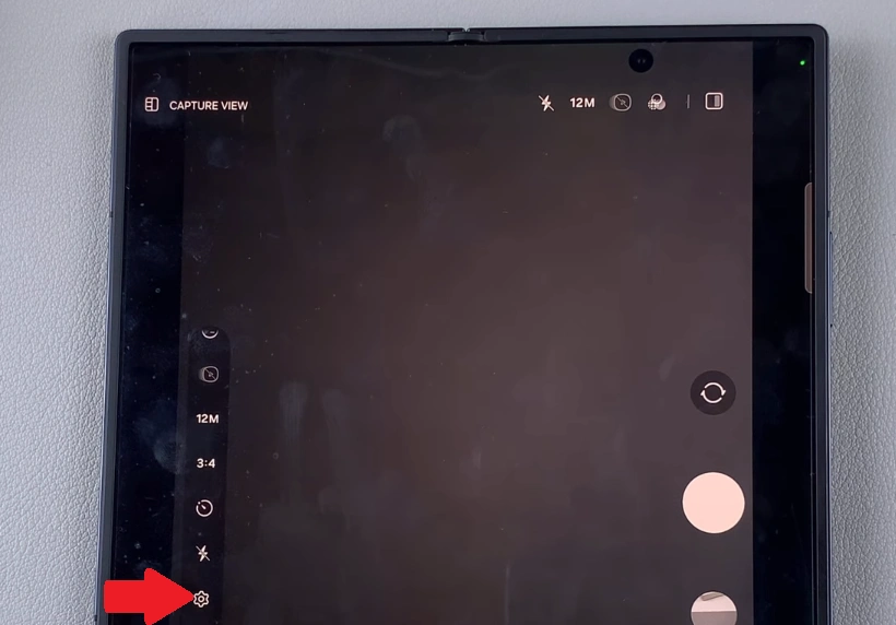 Camera Settings On Galaxy Z Fold 7