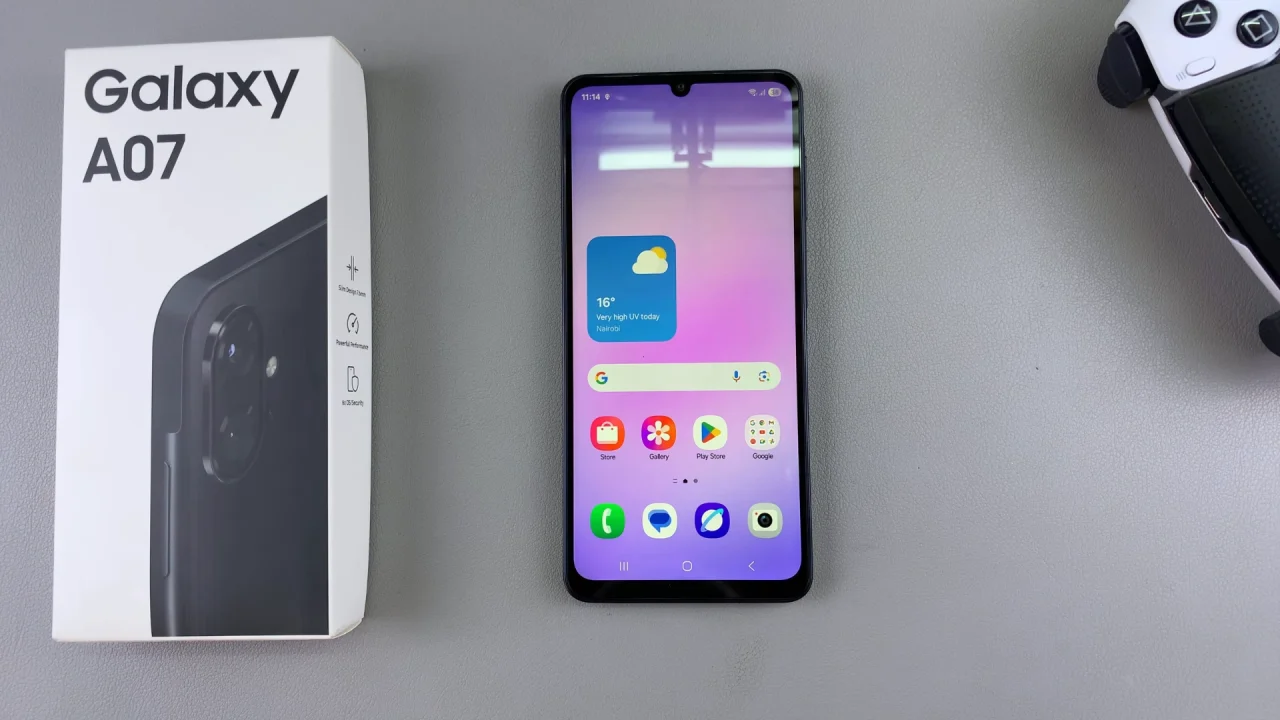 How To Use Navigation Buttons On Galaxy A07