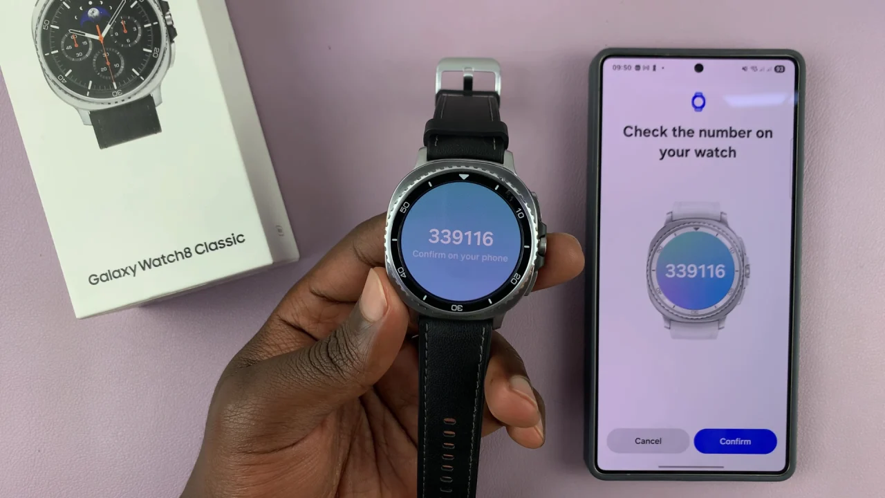 How To Connect Galaxy Watch 8 / 8 Classic To Samsung Phone