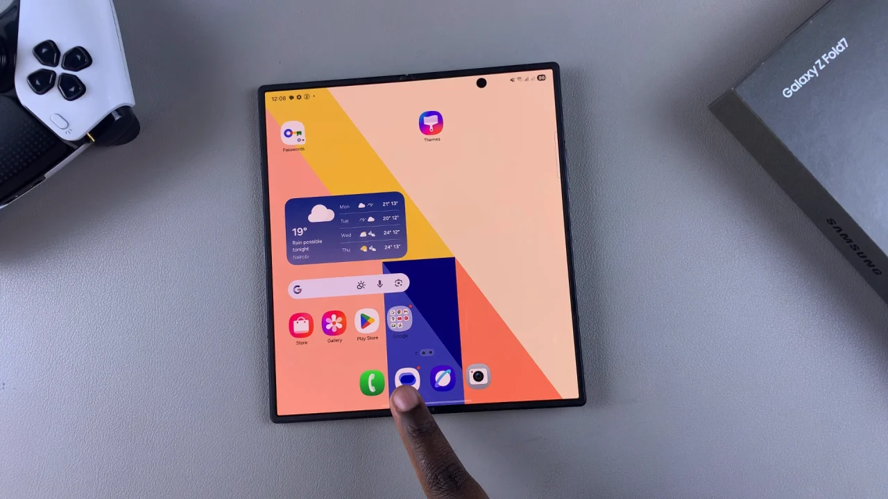 App Icon badges On Galaxy Z Fold 7