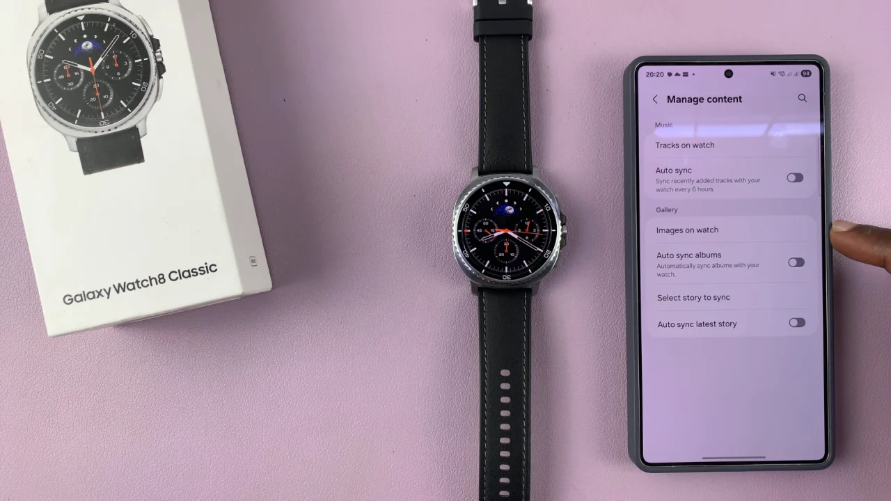 Images on Watch 8