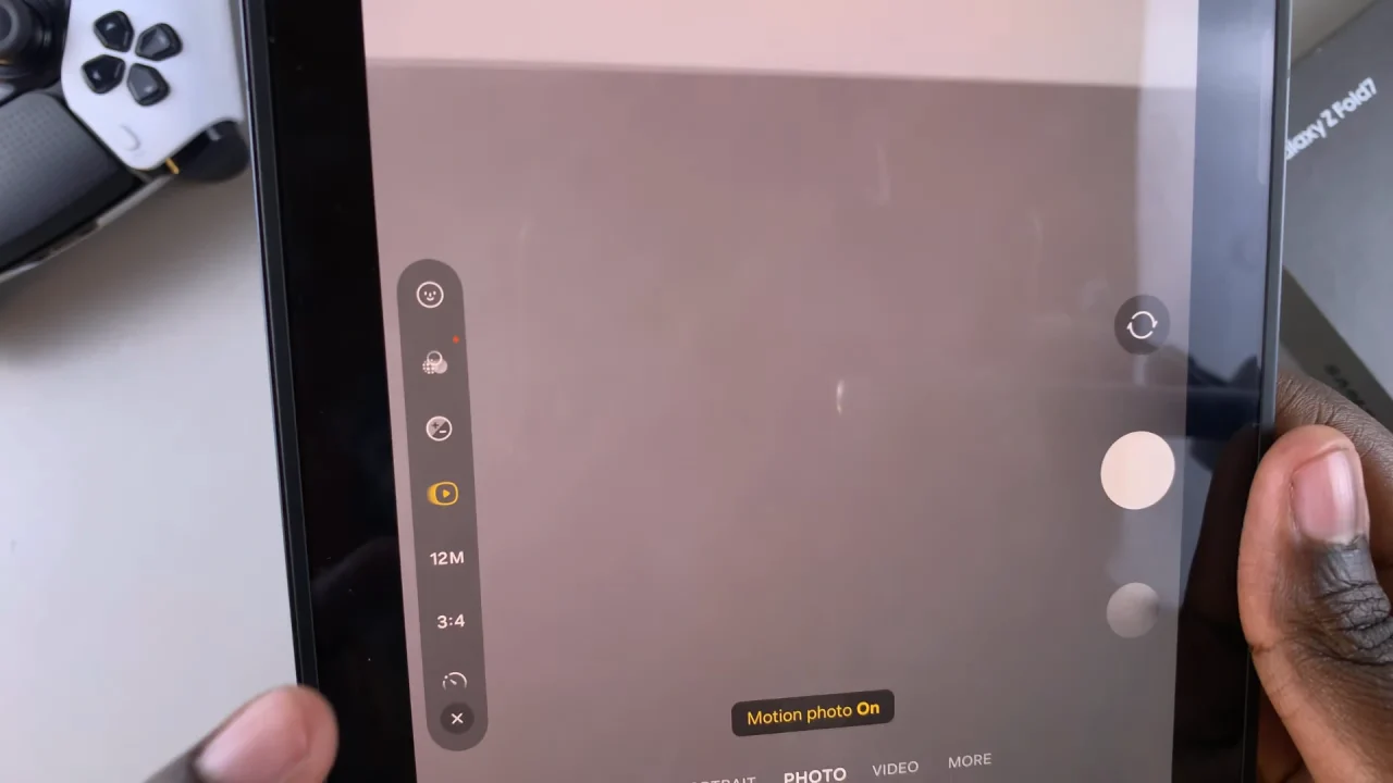Enable Motion Photos On Galaxy Z Fold 7