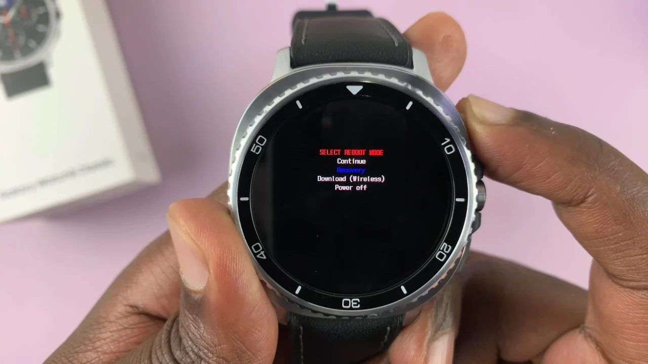 Recovery Mode On Galaxy Watch 8 / 8 Classic