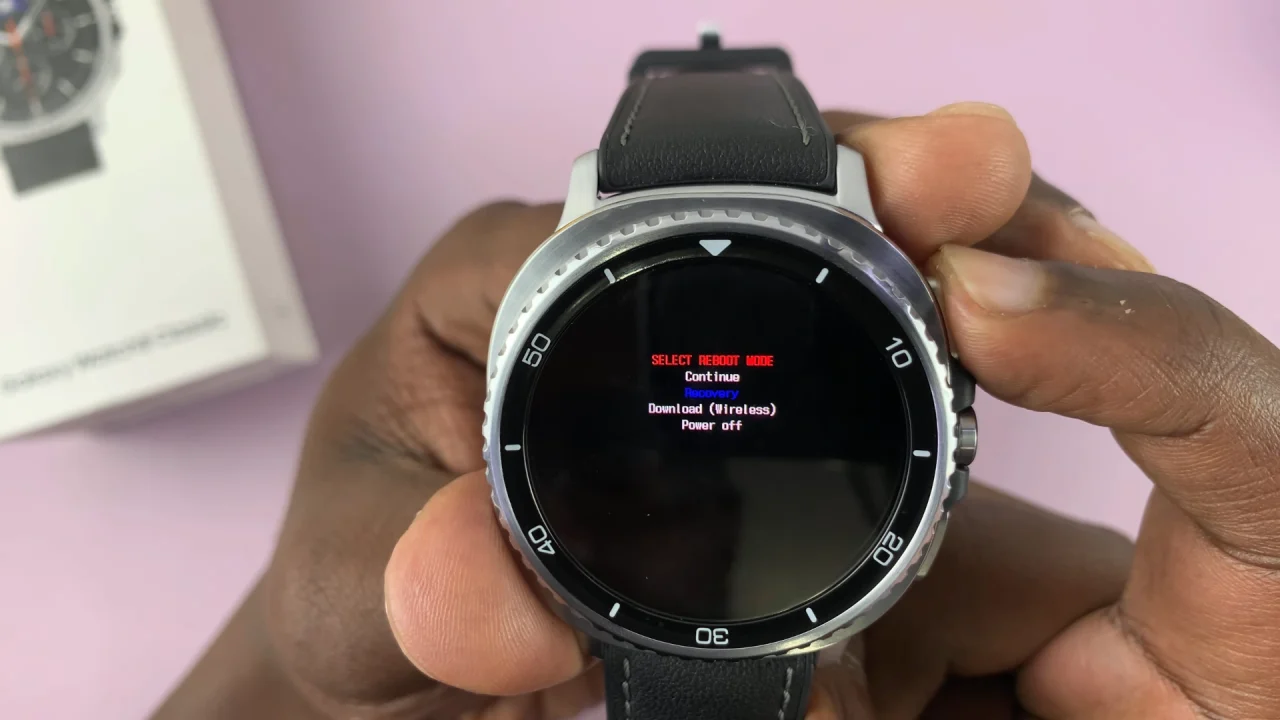 How To Enter Recovery Mode On Galaxy Watch 8 / 8 Classic