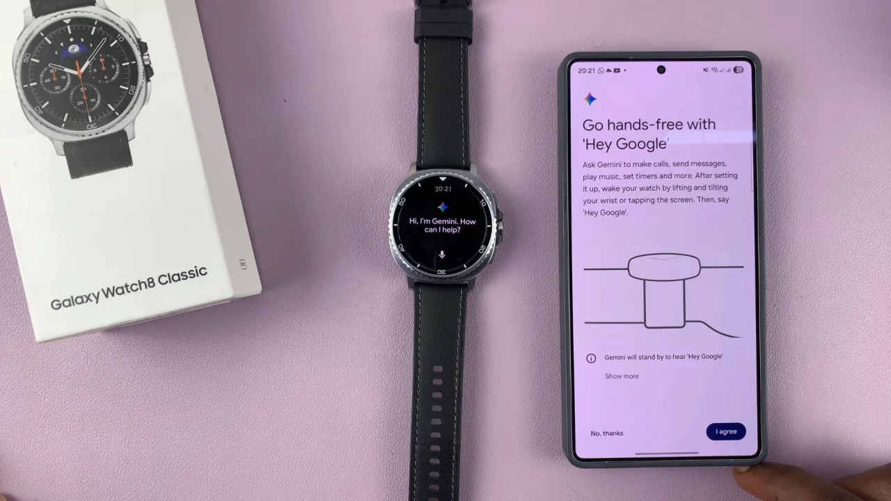 Set Up Gemini (Google Assistant) On Samsung Galaxy Watch 8 / 8 Classic