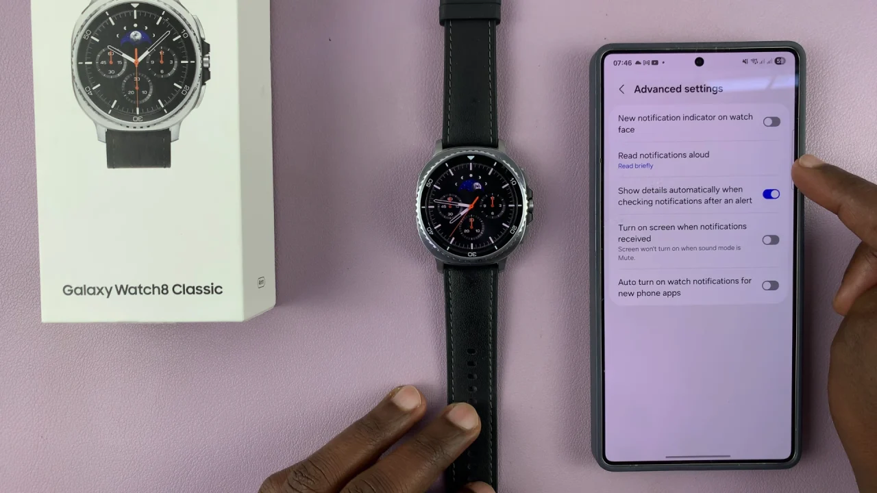 How To Stop Galaxy Watch 8 From Reading Notifications Out Loud