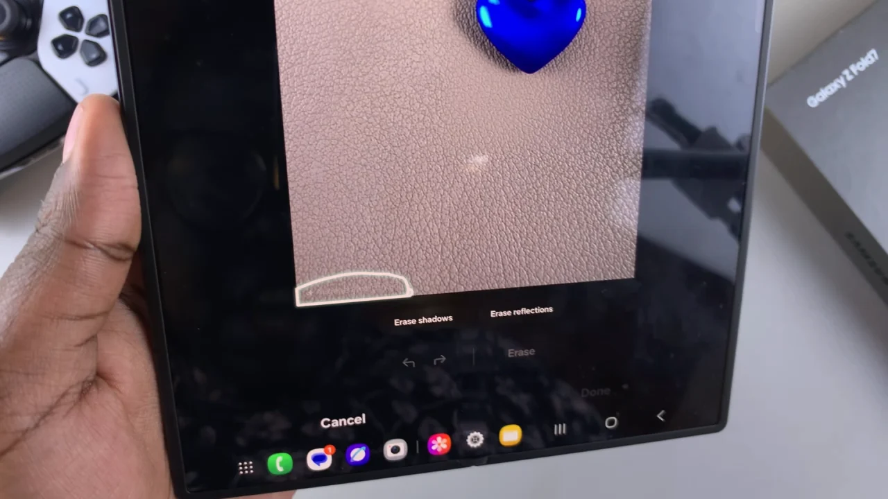 How To Delete AI Watermark On Galaxy Z Fold 7