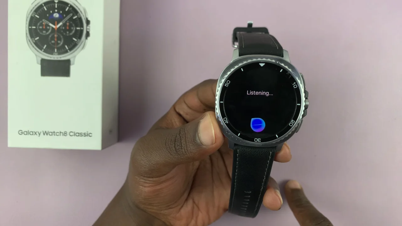 Launch Bixby On Galaxy Watch 8 / 8 Classic