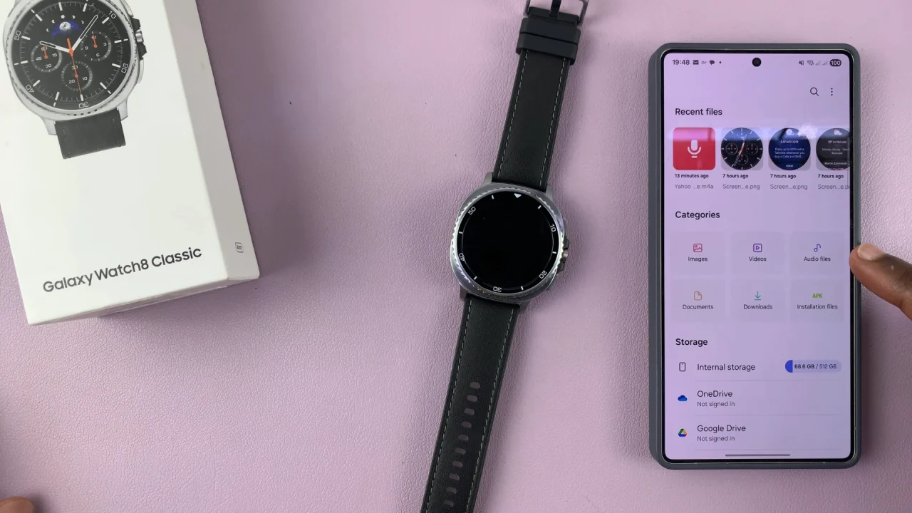 Audio files On Smart Phone