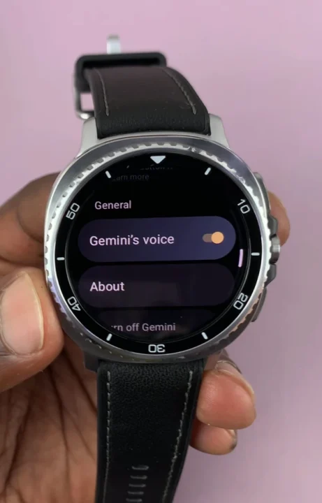 Enable Gemini's Voice On Galaxy Watch 8 / 8 Classic