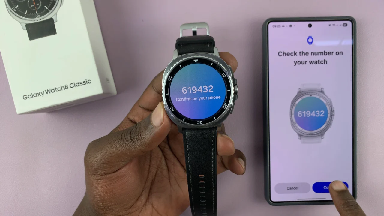 Galaxy Watch 8 Pairing Code