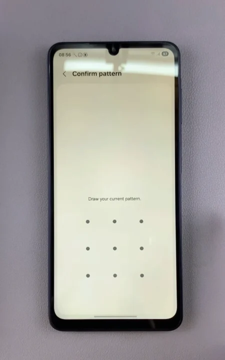 Pattern Verify to Factory Reset