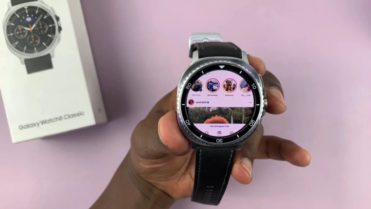 Use Instagram On Galaxy Watch 8 / 8 Classic