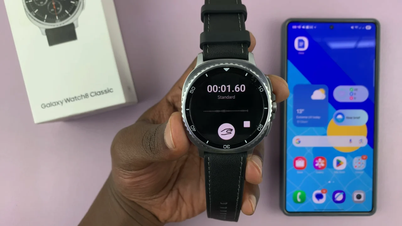 How To Use Voice Recorder Gestures On Galaxy Watch 8 / 8 Classic