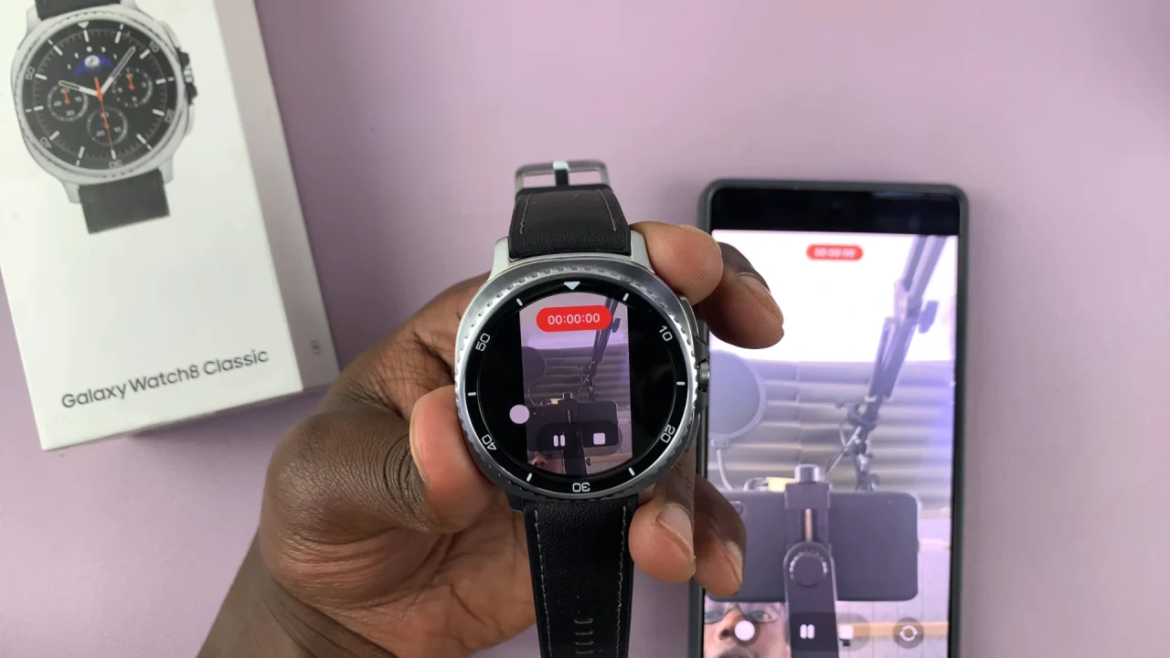 Capture Videos With Your Galaxy Watch 8 / 8 Classic