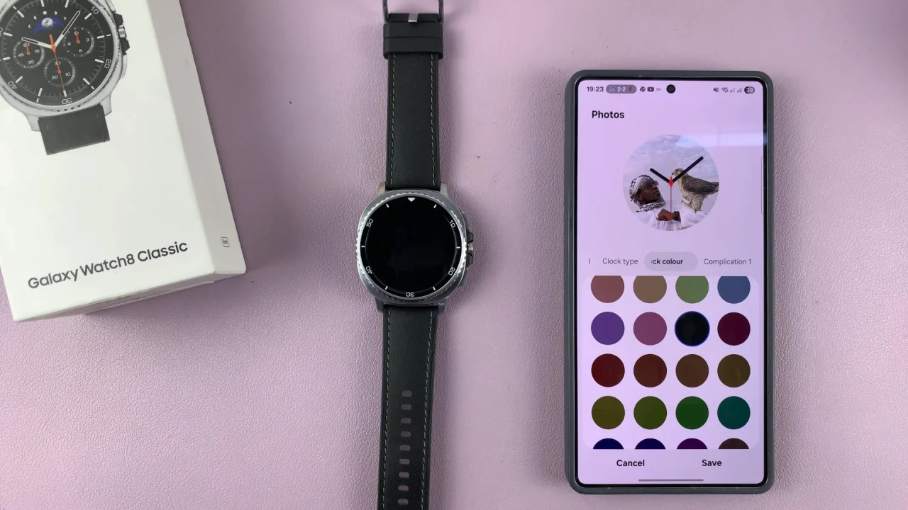 Watch Face Color In Galaxy Watch 8