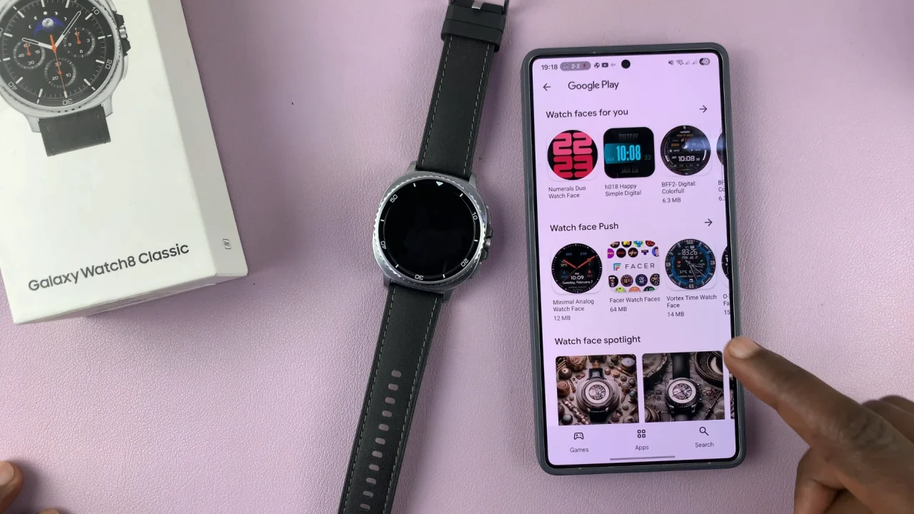 Google Play Watch Faces On Galaxy Watch 8