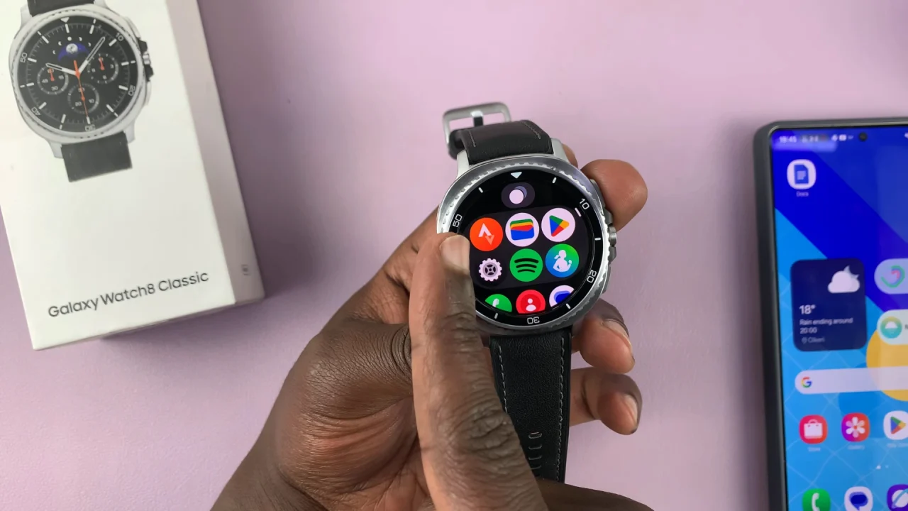 Apps On Galaxy Watch 8 / 8 Classic