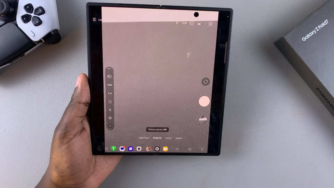 Disable Motion Photos On Galaxy Z Fold 7