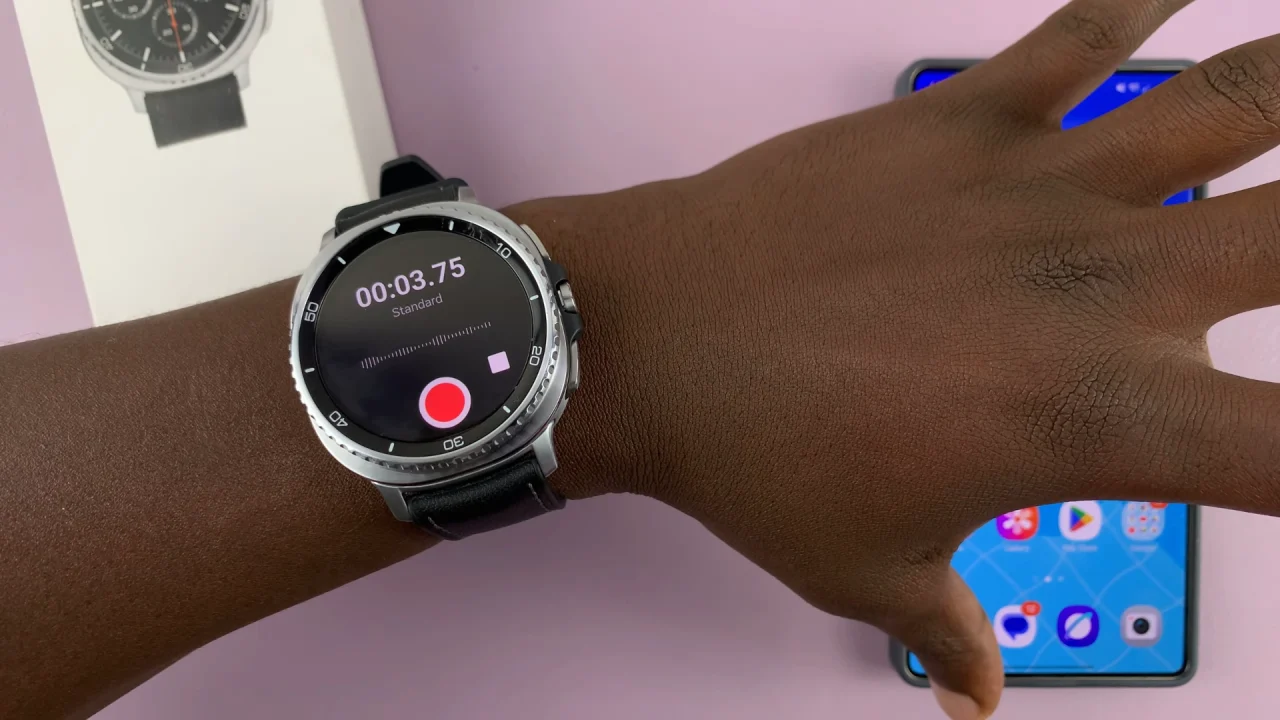 Use Voice Recorder Gestures On Galaxy Watch 8 / 8 Classic